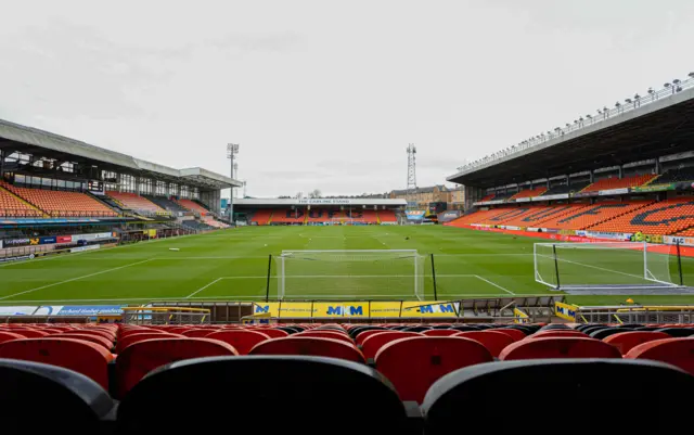 A general view of Dundee United's Tannadice