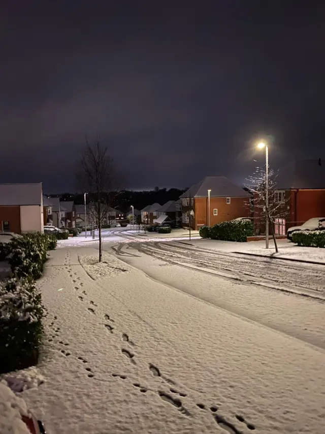 Snow in Hartford