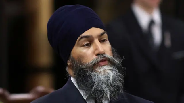 A file photo of Jagmeet Singh