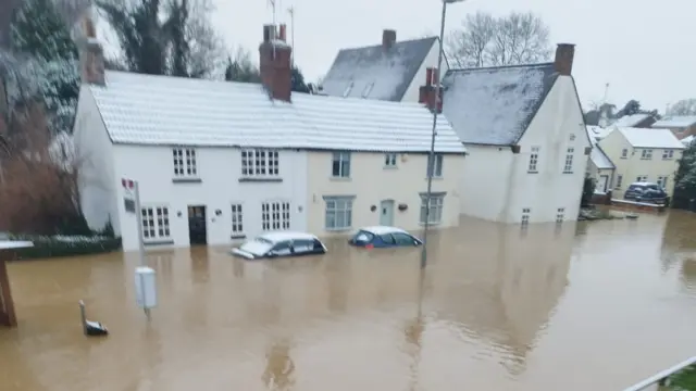 Great Glen flooded