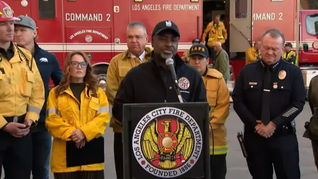 Los Angeles City Council President Marqueece Harris-Dawson speaks