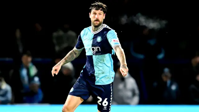 Wycombe defender Sonny Bradley