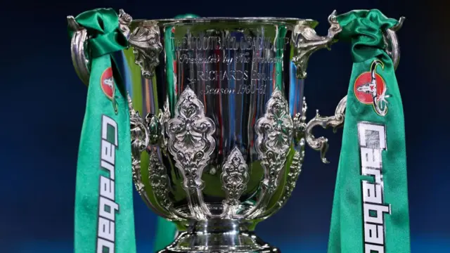 The Carabao Cup trophy