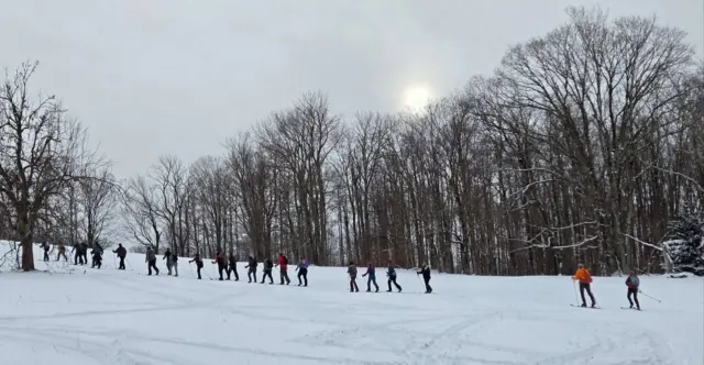 White Grass skiers searching for the best powder