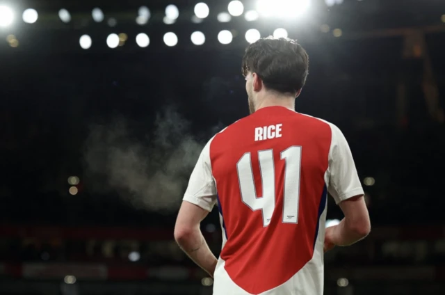 Arsenal's Declan Rice