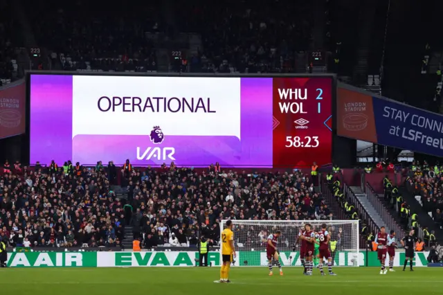 VAR in the London Stadium