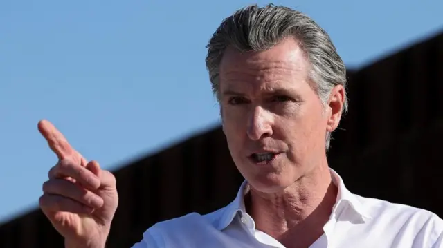 California governor Gavin Newsom