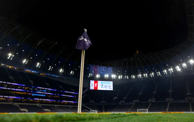 Tottenham Hotspur corner flag