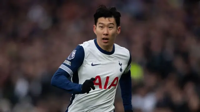 Tottenham captain Son Heung-min