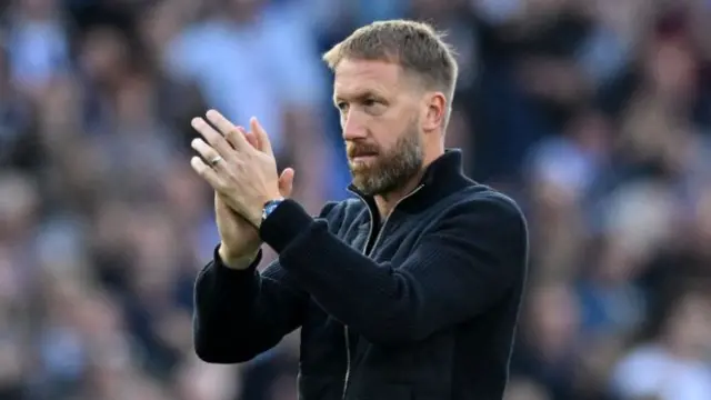 Graham Potter applauds fans