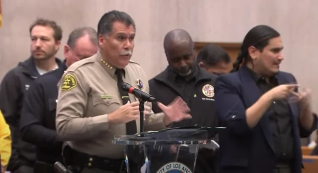 LA County Sheriff Robert G Luna