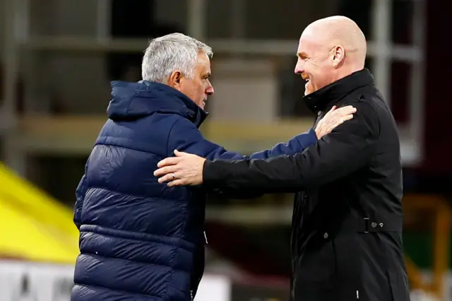 Jose Mourinho and Sean Dyche