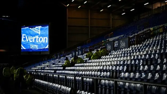 Inside Goodison Park