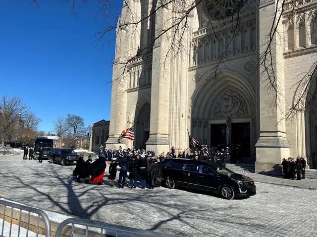 Carter's casket