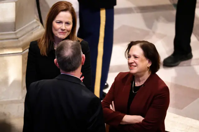 Amy Coney Barrett and Elena Kagan