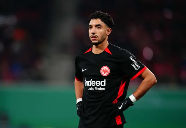 Eintracht Frankfurt forward Omar Marmoush