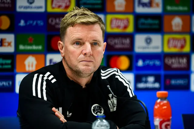 Newcastle head coach Eddie Howe