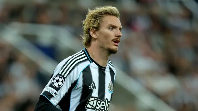 Newcastle striker Nick Woltemade