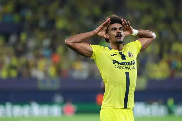 Renato Veiga celebrates scoring