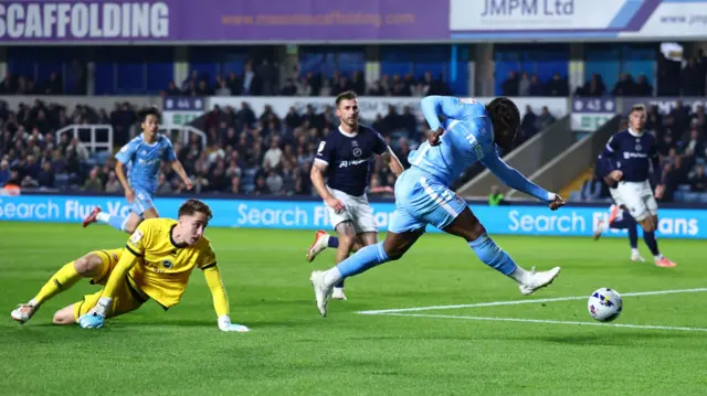 Coventry set up goal