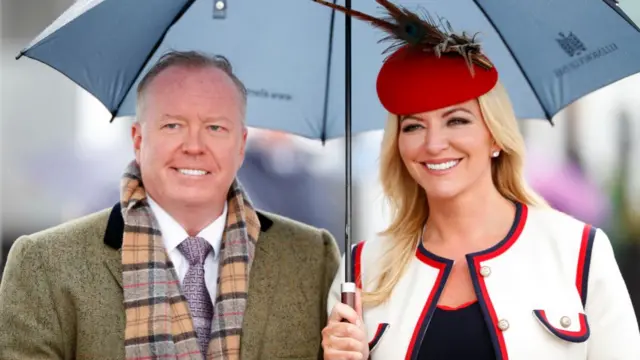 Doug Barrowman and Baroness Michelle Mone, pictured in 2019