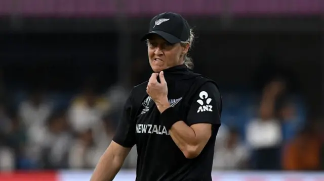 Sophie Devine of New Zealand