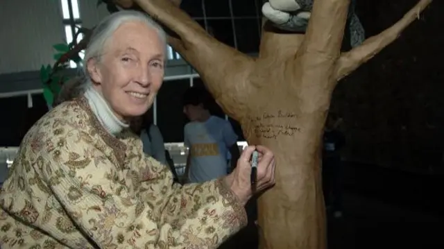 Dr. Jane Goodall, Founder, the Jane Goodall Institutes & UN Messenger of Peace attends her BRIDGES lecture to inspire Memphis youth