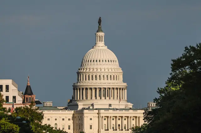 The US Capitol building
