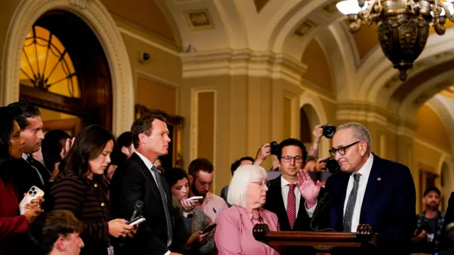 Democrats have also raised concerns about Trump cuts to the Centres for Disease Control & Prevention and the National Institutes of Health.