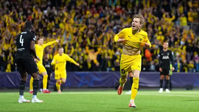 Bodo/Glimt's Jens Petter Hauge gave Tottenham a mountain to climb when he put the home side 2-0 up in Tuesday's Champions League game