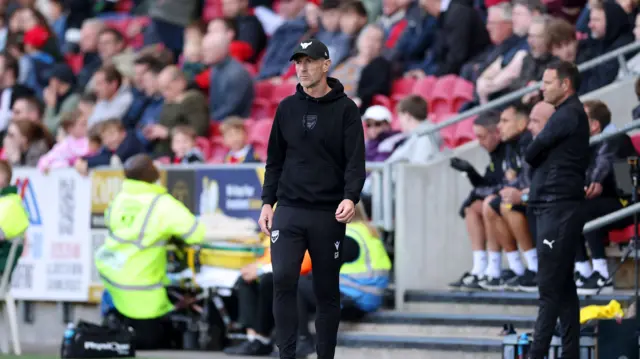 A photo of Oxford United boss Gary Rowett