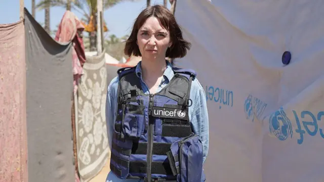 Tess Ingram, UNICEF Communications Manager for the Middle East and North Africa