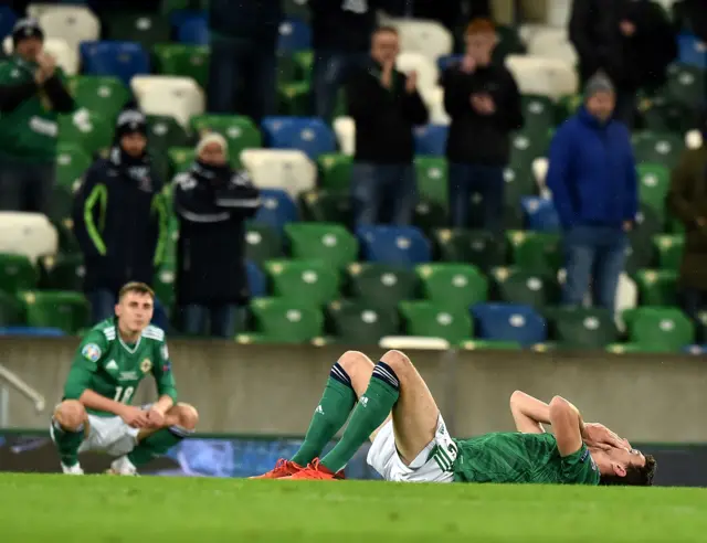 Tom Flanagan dejected