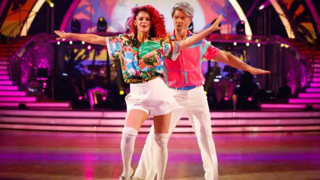 Stefan and Dianne performing on Strictly Come Dancing