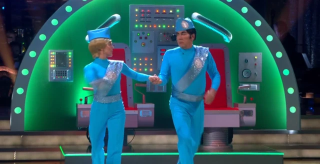 Ross King performing on Strictly
