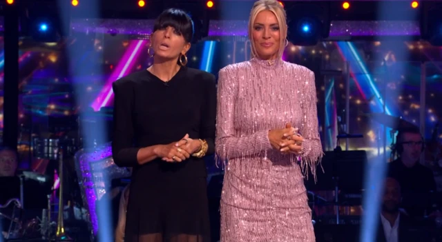 Claudia Winkleman and Tess Daley