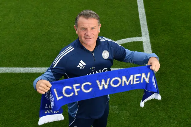 Leicester City manager Rick Passmoor