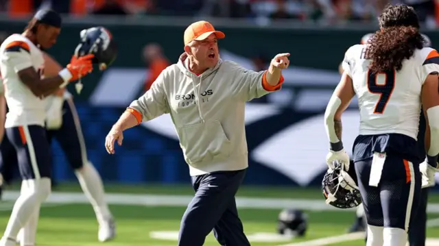 Denver Broncos head coach Sean Payton.