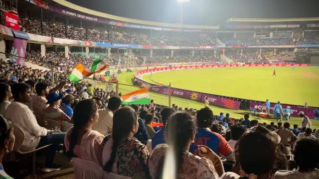 India fans in Vizag
