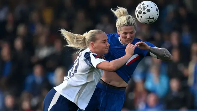 Chelsea v Spurs action