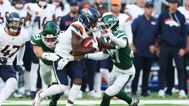 NFL Broncos face Jets in London