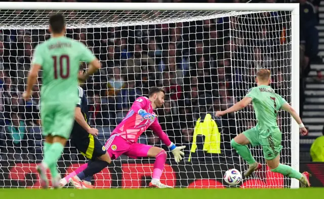 Belarus disallowed goal