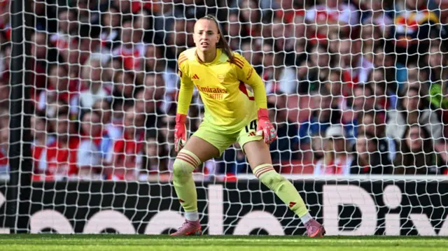Daphne van Domselaar of Arsenal