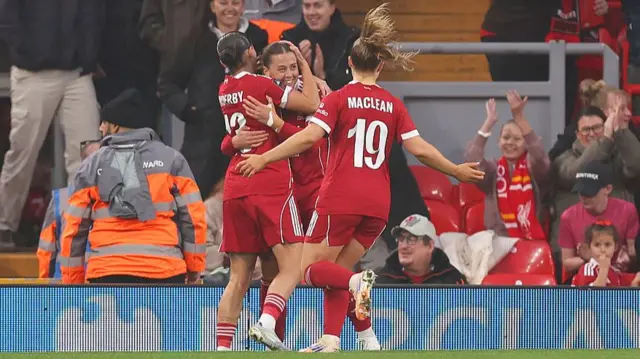 Liverpool celebrate