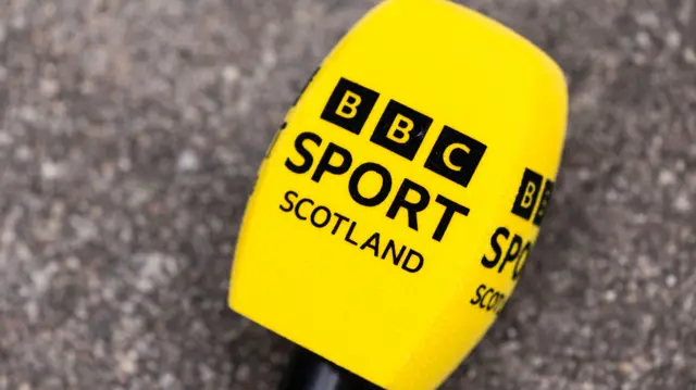 BBC Scotland microphone