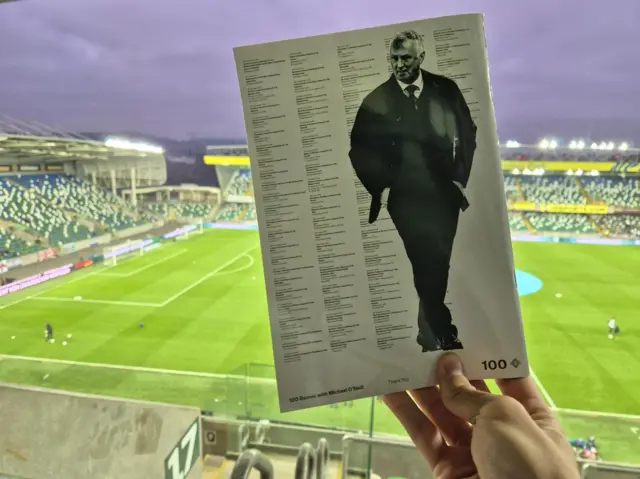 Northern Ireland match programme