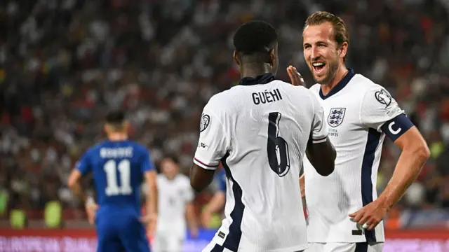 Harry Kane and Marc Guehi