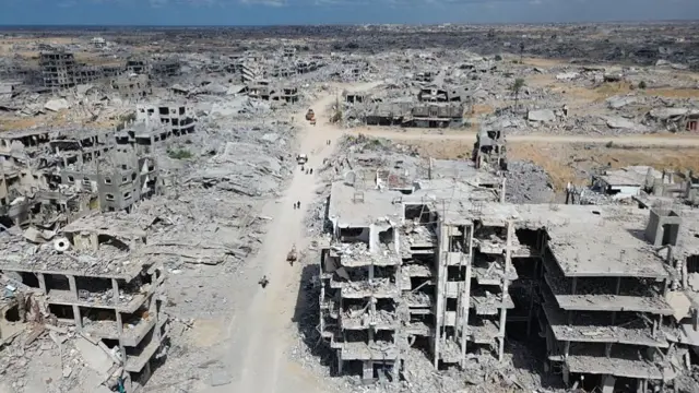 Khan Younis aerial destruction