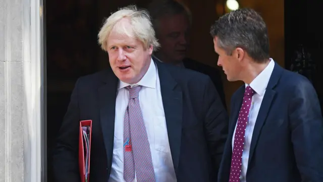 Boris Johnson and Gavin Williamson