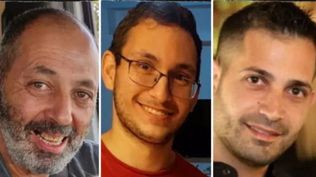 From left to right: Eitan Levi, Tamir Nimrodi and Uriel Baruch